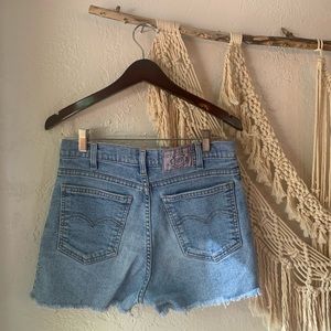 Vintage Levi’s Silver Medal Silver Tab Cutoff Shorts